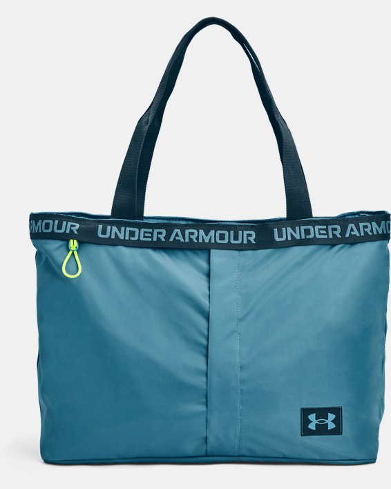 Women's UA Essentials Tote Bag, Blue, pdpMainDesktop image number 0